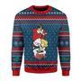 Spider Santa Claus Ugly Christmas Sweater