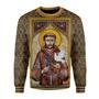 St Francis of Assisi Christmas Sweater