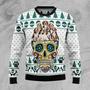 Sugar Skull Beagles Dog Ugly Christmas Sweater