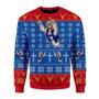 Super Jesus Ugly Christmas Sweater