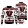 Texas A&M Aggies Football Team Personalized Ugly Christmas Sweater, Jumper