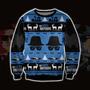 The Blues Brothers Print Ugly Christmas Sweater