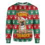 They See You When Youre Eating Christmas French Bulldog Ugly Christmas Sweater