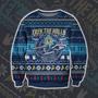 Trek The Halls Print Ugly Christmas Sweater