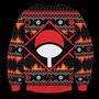 Uchiha Kekkei Genkai Ugly Christmas Sweater