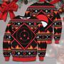 Uchiha Kekkei Genkai Ugly Christmas Sweater