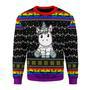 Unicorn Christmas Tree Christmas Sweater