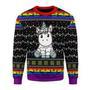 Unicorn Christmas Tree Ugly Christmas Sweater