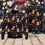 Very Cute Xmas Corgi Dog Pattern Ugly Christmas Sweater For Men & Women