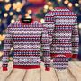 Vintage Knit Style Ugly Christmas Sweater For Men & Women