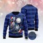 Wolf Under The Moon Ugly Christmas Sweater