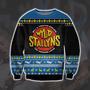 Wyld Stallyns Print Ugly Christmas Sweater