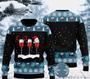 Xmas With Red Wine Ugly Christmas Sweater For Men & Women