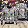 Zebra Wearing Santa Hats Ugly Christmas Sweater For Men & Women