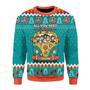 All You Need Is Love Hippie Ugly Christmas Sweater