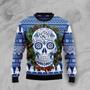 Awesome Sugar Skull Ugly Christmas Sweater unisex womens & mens, couples matching, friends, funny family ugly christmas holiday sweater gifts