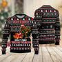 Believe In Bigfoot Squat Ugly Christmas Sweater For Men & Women