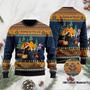 Bigfoot Camping Ugly Christmas Sweater For Men & Women