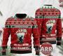 Bigfoot I Wanna Be The One Who Has A Beer With Darryl Ugly Christmas Sweater For Men & Women