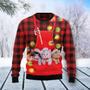 Cat Pocket Christmas Ugly Christmas Sweater