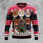 Cats In Winter Ugly Christmas Sweater