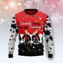 Cow Bell Rings Ugly Christmas Sweater