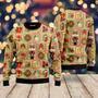 Crack Deez Nuts Nutcracker Pattern Ugly Christmas Sweater For Men & Women