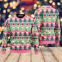 Cute christmas geometric elements Pattern Ugly Christmas Sweater For Men & Women