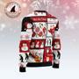 Cute Penguin Santa Claus Ugly Christmas Sweater