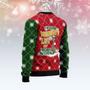 Donkey Naughty List Ugly Christmas Sweater