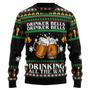 Drinker Bell Ugly Christmas Sweater