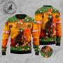 Firefighter unisex womens & mens, couples matching, friends, funny family ugly christmas holiday sweater gifts 1