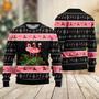 Flamingo Jingle Bell Tropical Ugly Christmas Sweater For Men & Women