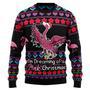 Flamingo Pink Christmas Ugly Christmas Sweater