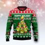 Frog Christmas Tree Ugly Christmas Sweater For Men & Women