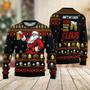 Funny Drinking With Claus Ugly Christmas Sweater For Men & Women