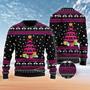 Funny Flamingo Tree Ugly Christmas Sweater For Men & Women 1