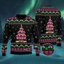 Funny Flamingo Tree Ugly Christmas Sweater For Men & Women Adult