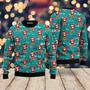 Funny Santa Dabbing Pattern Ugly Christmas Sweater For Men & Women