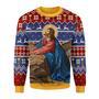 Garden Artwork Christmas Sweater