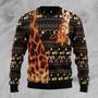 Giraffe Funny Ugly Christmas Sweater