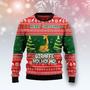 Giraffe Ho Ho Ho Ugly Christmas Sweater