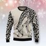 Giraffe Pattern Ugly Christmas Sweater