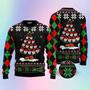 Golf Christmas Tree Snow Ugly Christmas Sweater For Men & Women Adult