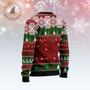 Guitar Gimme The Beat Ugly Christmas Sweater