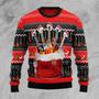 Guitar Xmas Ugly Christmas Sweater