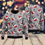 Happy Kitten Cat Merry Xmas Pattern Ugly Christmas Sweater For Men & Women