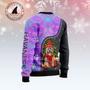 Havanese Hologram Color Ugly Christmas Sweater