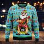 Hawaiian Christmas Santa Claus Ugly Christmas Sweater