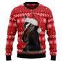 Horse Christmas Pattern Ugly Christmas Sweater